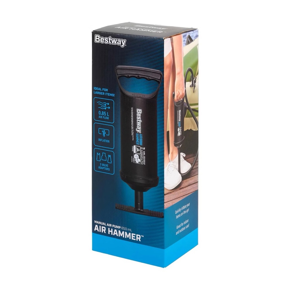 Bestway Black Air Hammer Manual Air Pump